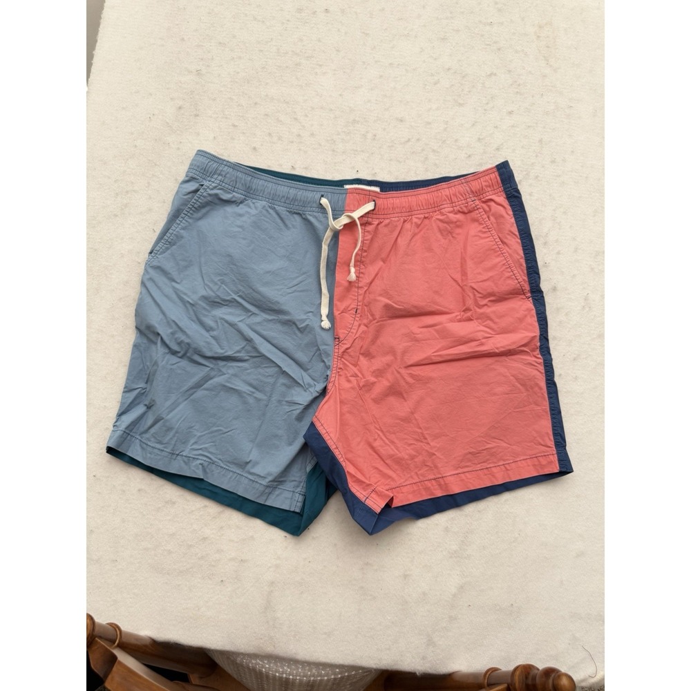 American Eagle Outfitters Shorts Mens XL Multicolor Colorblock Drawstring